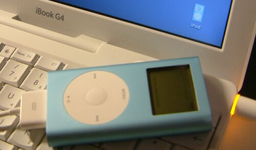 iPod mini, blue