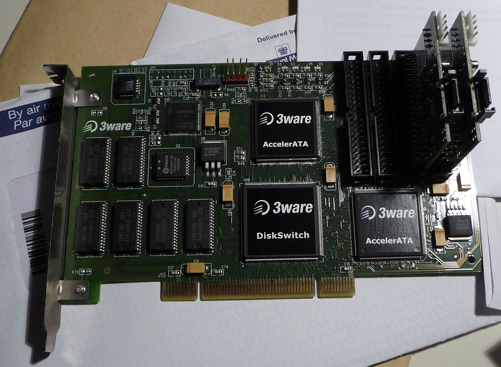 3ware IDE RAID controller
